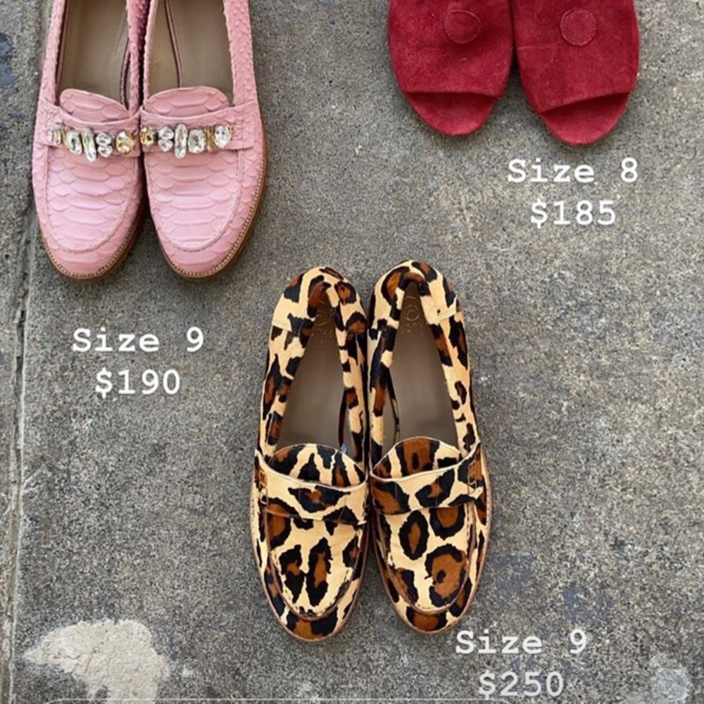 Brother Vellies leopard loafers